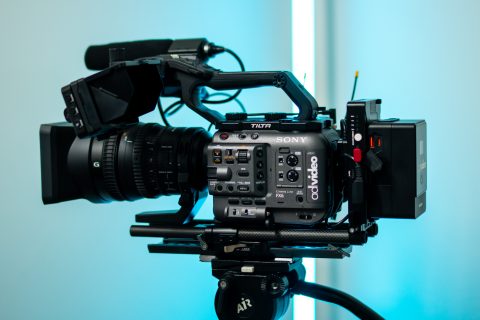 adlvideo's primary broadcast camera in the studio